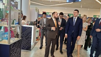 Министр промышленности и торговли Российской Федерации Антон Алиханов